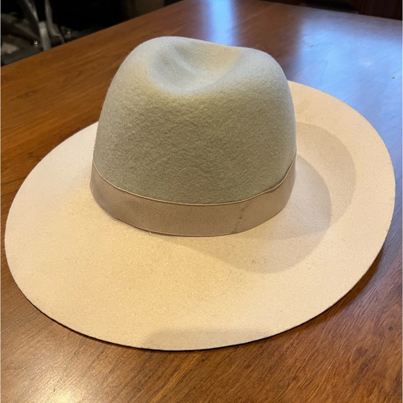 Two-Tone Wool Fedora - Picture 2 of 4